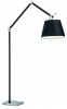 LAMPA PODŁOGOWA AZZARDO ZYTA AZ1849+AZ2597 CZARNA NOWOCZESNA 20cm